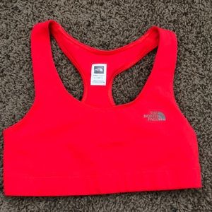 The NorthFace hot pink sports bra